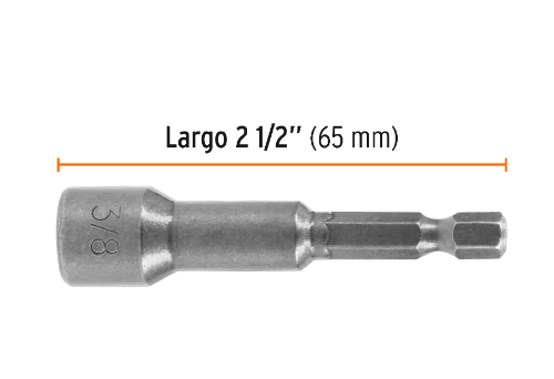 Dado Magnetico 3/8"x2-1/2" 12940 Truper